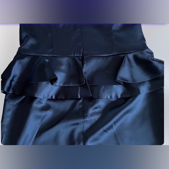 NEW Satin Cocktail Party, Wedding, Prom Tube Dress size 8 - Picture 7 of 7